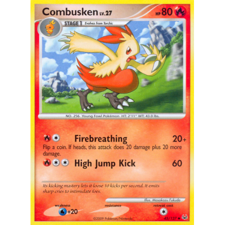 Combusken (Reverse Holo)