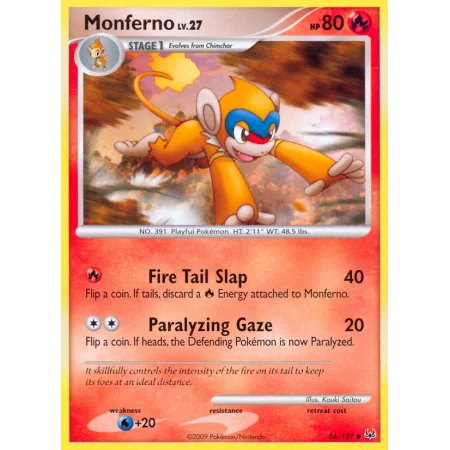 Monferno (Reverse Holo)