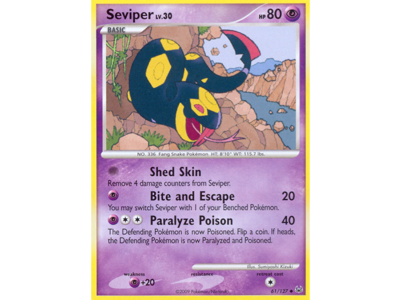 Seviper (Reverse Holo)