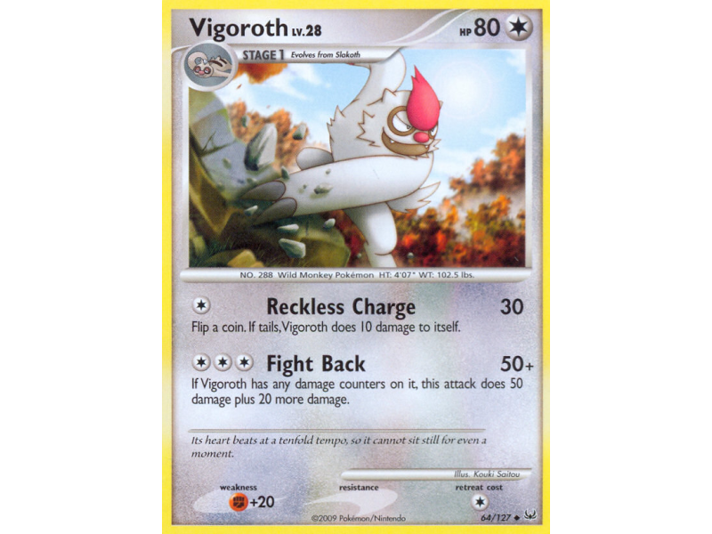 Vigoroth (Reverse Holo)