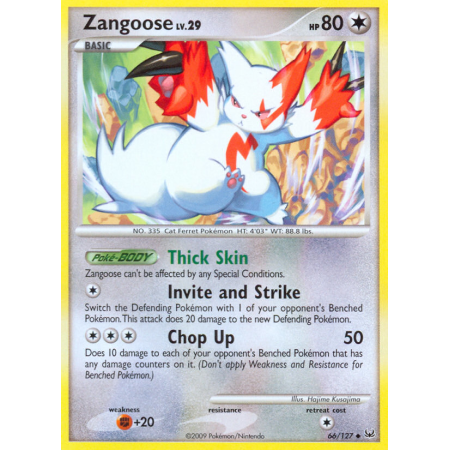 Zangoose (Reverse Holo)