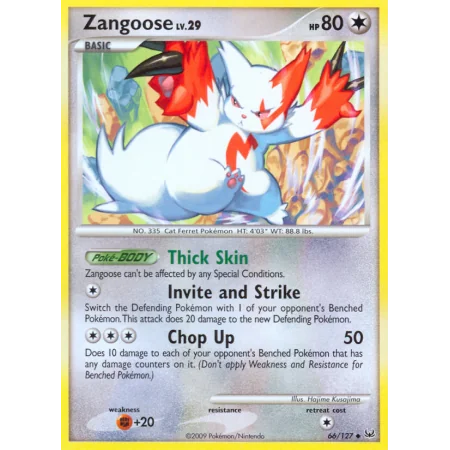 Zangoose (Reverse Holo)