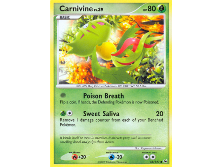 Carnivine (Reverse Holo)