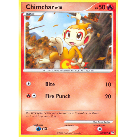 Chimchar (Reverse Holo)