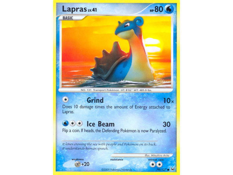 Lapras (Reverse Holo)