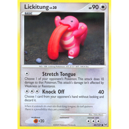 Lickitung (Reverse Holo)