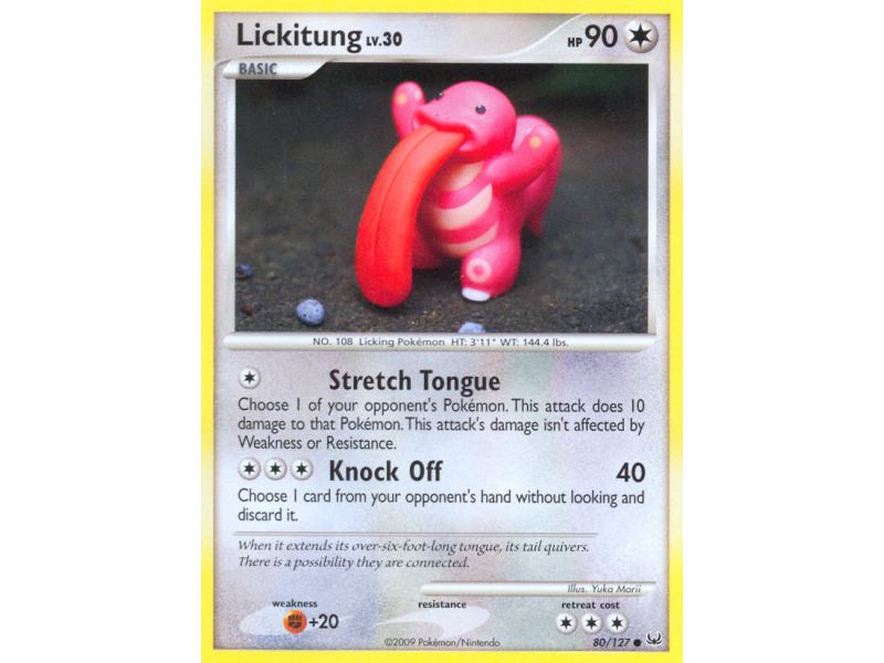 Lickitung (Reverse Holo)