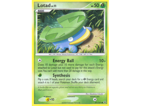 Lotad (Reverse Holo)
