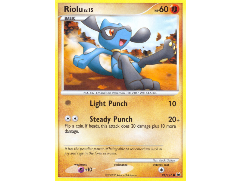 Riolu (Reverse Holo)