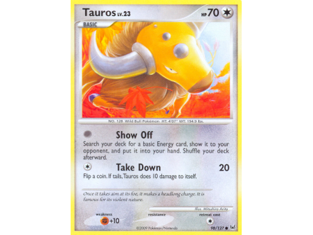Tauros (Reverse Holo)
