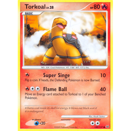 Torkoal (Reverse Holo)