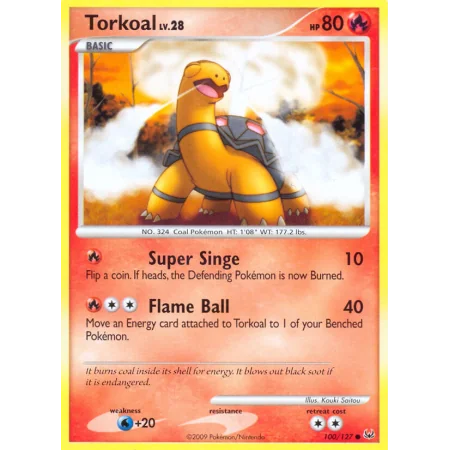 Torkoal (Reverse Holo)