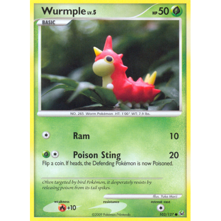 Wurmple (Reverse Holo)
