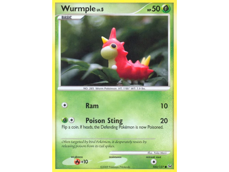 Wurmple (Reverse Holo)