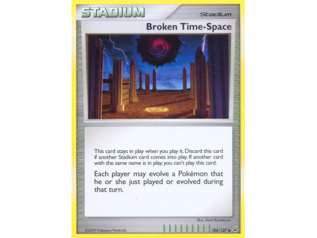 Broken Time-Space