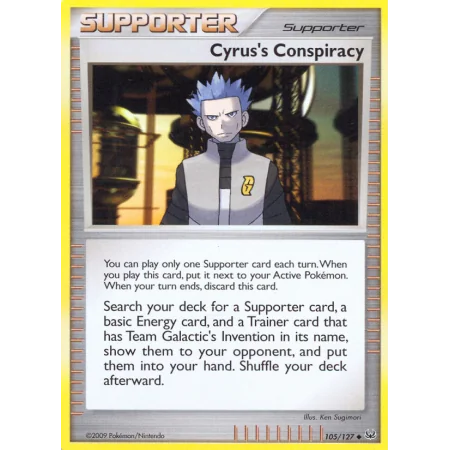 Cyrus's Conspiracy (Reverse Holo)