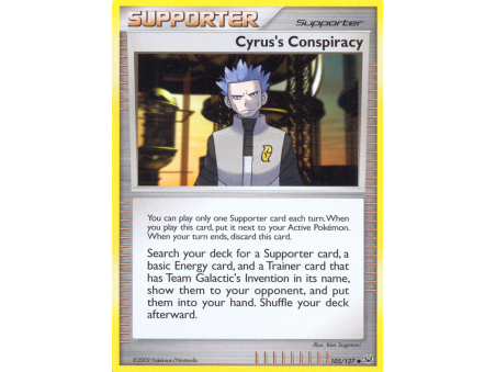 Cyrus's Conspiracy (Reverse Holo)