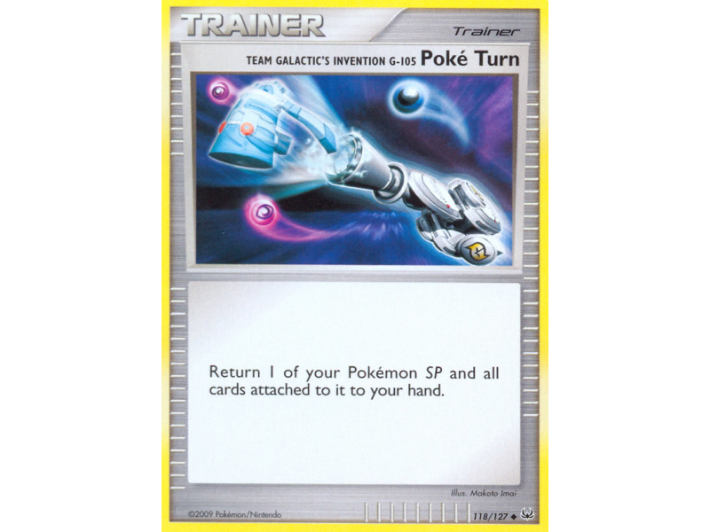 Team Galactic's Invention G-105 Poké Turn