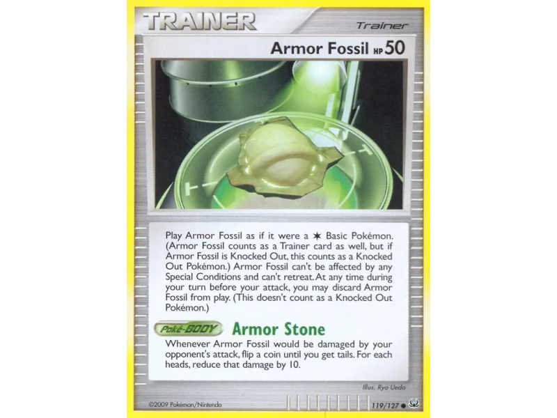 Armor Fossil (Reverse Holo)