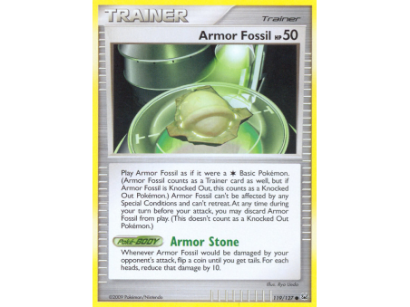 Armor Fossil (Reverse Holo)