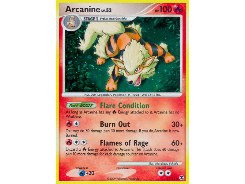 Arcanine (Reverse Holo)