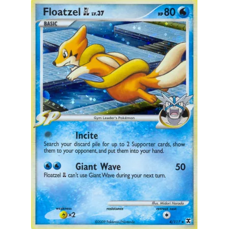 Floatzel GL (Holo)