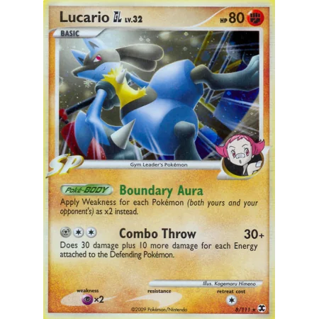 Lucario GL (Reverse Holo)