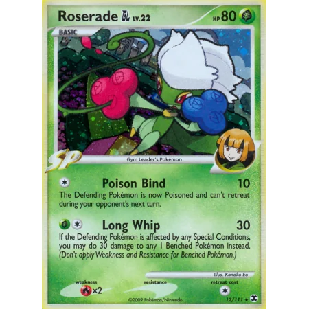 Roserade GL (Reverse Holo)