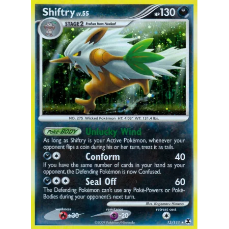 Shiftry (Reverse Holo)