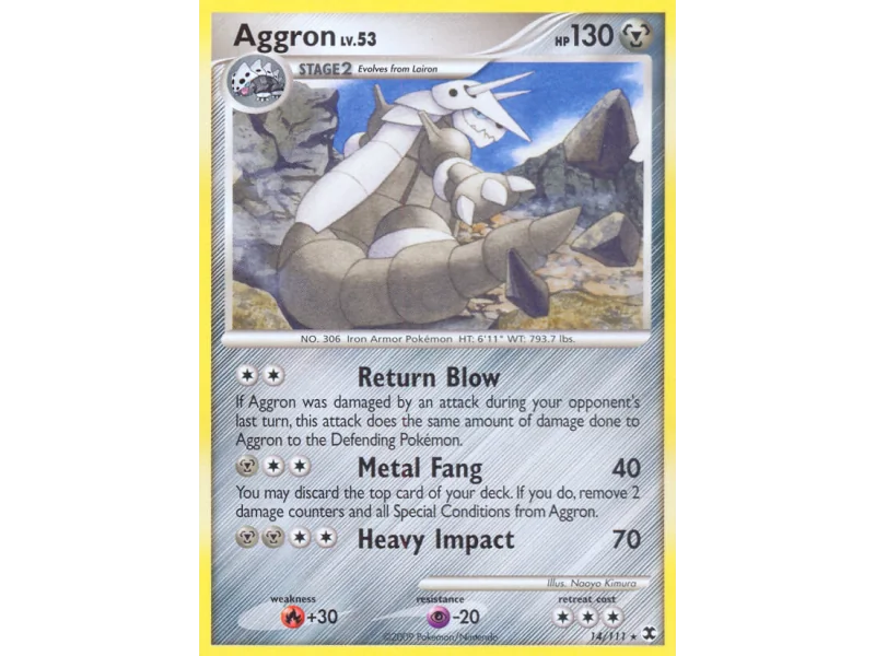 Aggron (Reverse Holo)