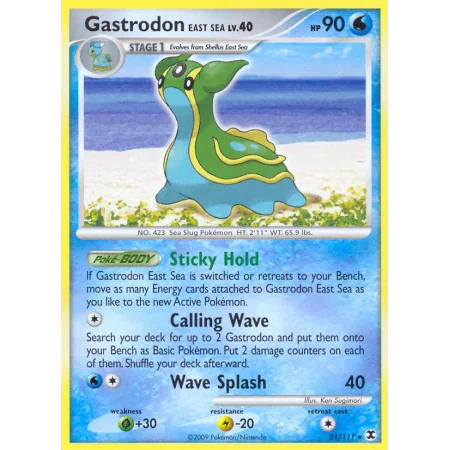 Gastrodon East Sea (Reverse Holo)