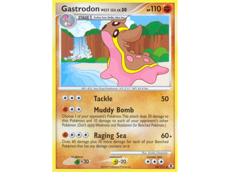 Gastrodon West Sea (Reverse Holo)