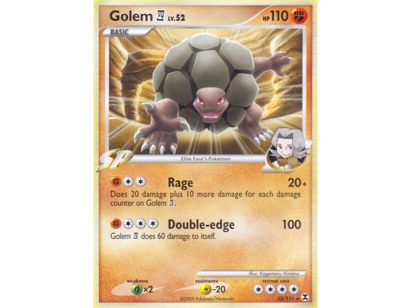 Golem E4 (Reverse Holo)
