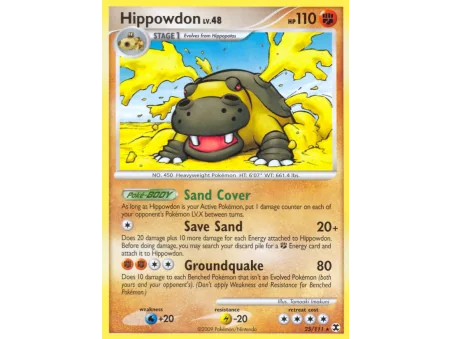 Hippowdon (Reverse Holo)