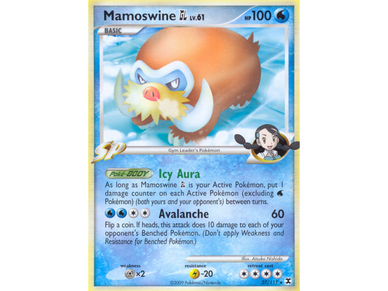 Mamoswine GL (Reverse Holo)