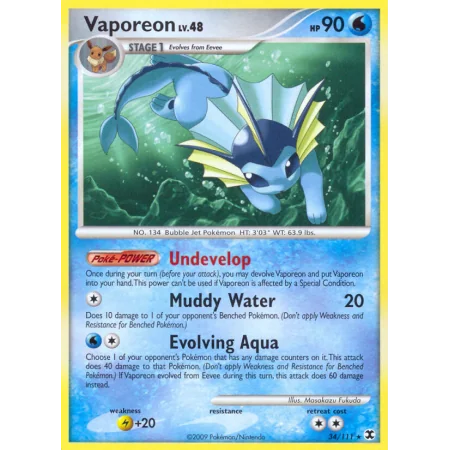 Vaporeon (Reverse Holo)