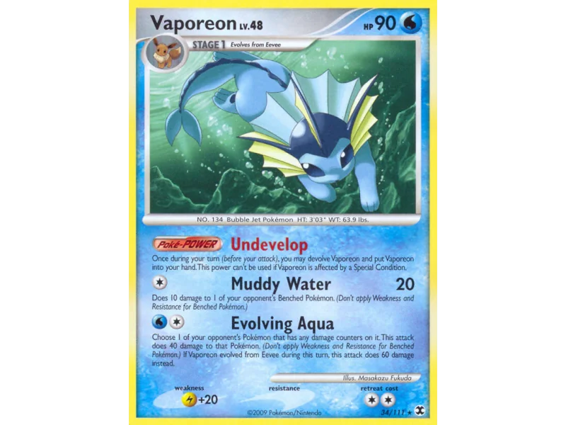 Vaporeon (Reverse Holo)