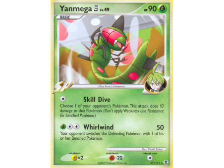 Yanmega E4 (Reverse Holo)