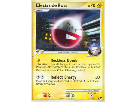 Electrode G (Reverse Holo)
