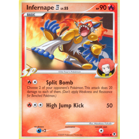 Infernape E4 (Reverse Holo)