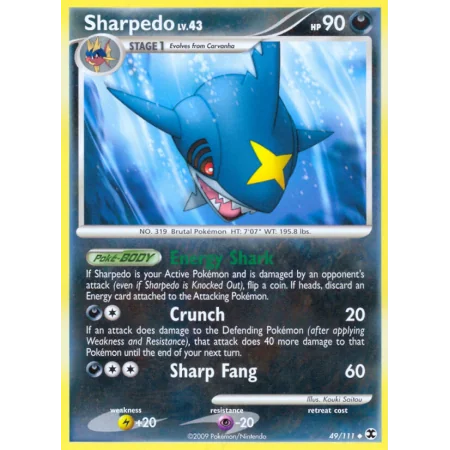 Sharpedo (Reverse Holo)