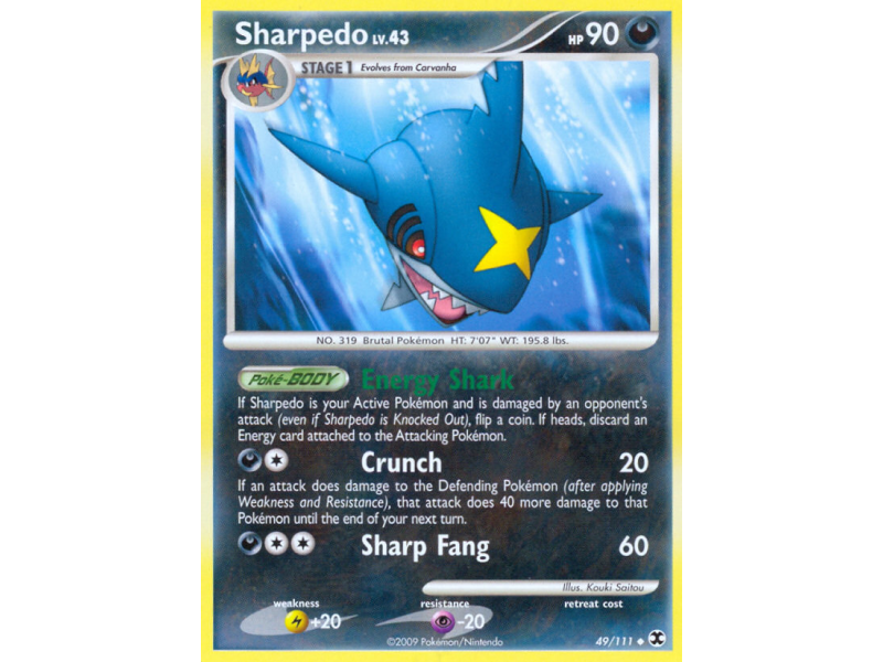 Sharpedo (Reverse Holo)