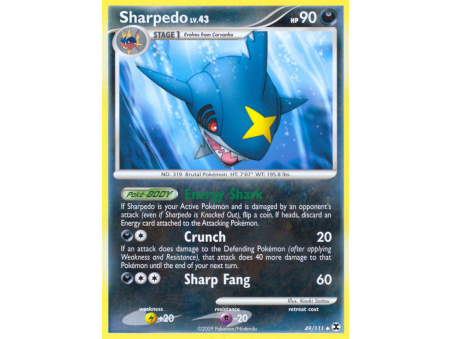 Sharpedo (Reverse Holo)