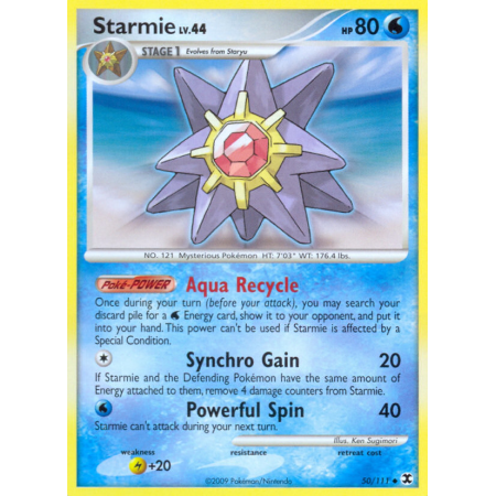 Starmie (Reverse Holo)