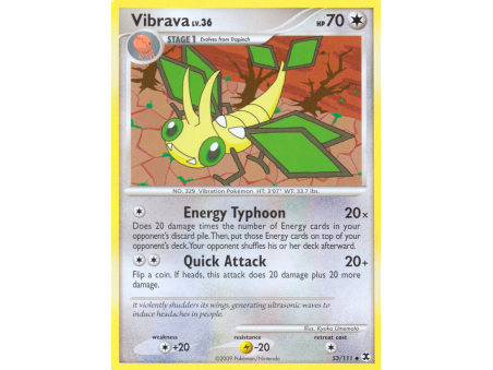 Vibrava (Reverse Holo)