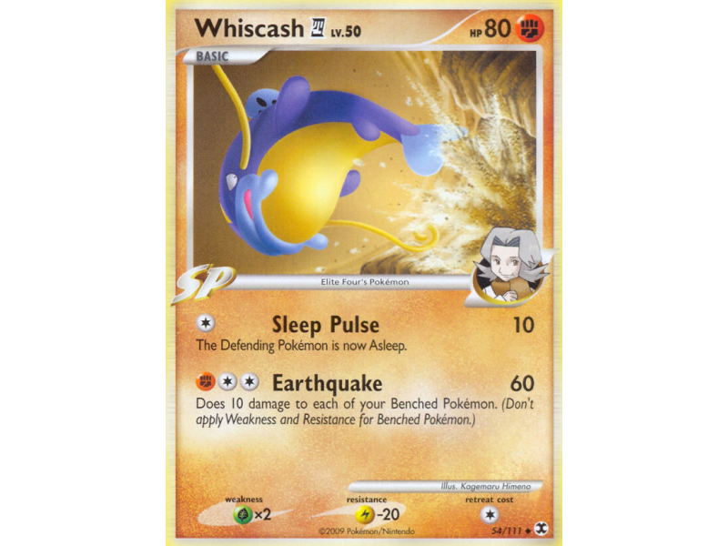Whiscash E4 (Reverse Holo)