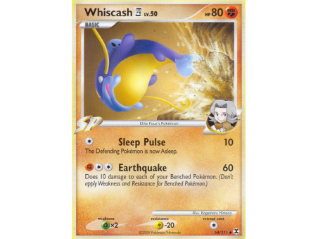 Whiscash E4 (Reverse Holo)