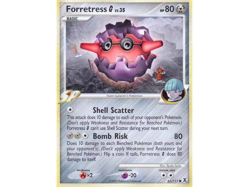 Forretress G (Reverse Holo)