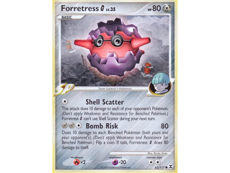 Forretress G (Reverse Holo)