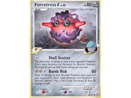 Forretress G (Reverse Holo)